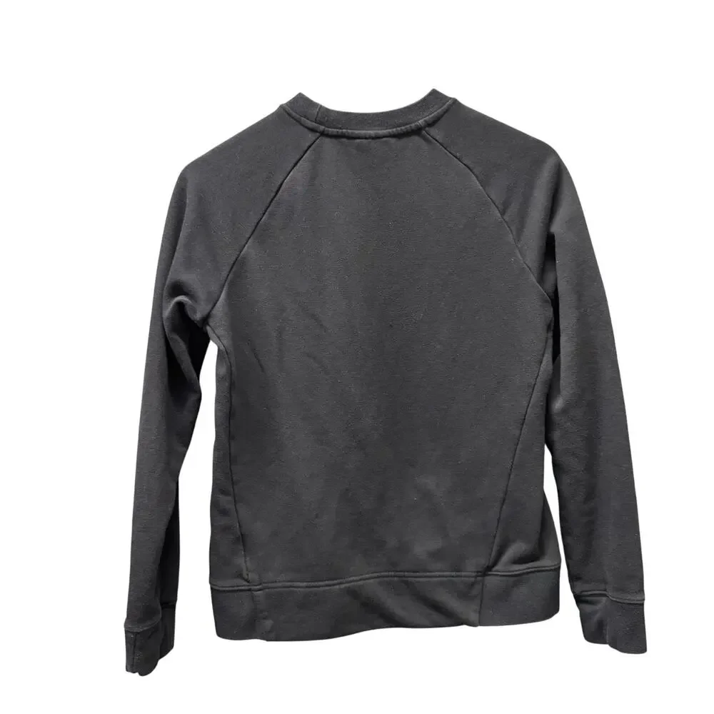 Nike Sweatshirt Girls XL Black Pullover‎ + Pockets Long Sleeve Athleisure